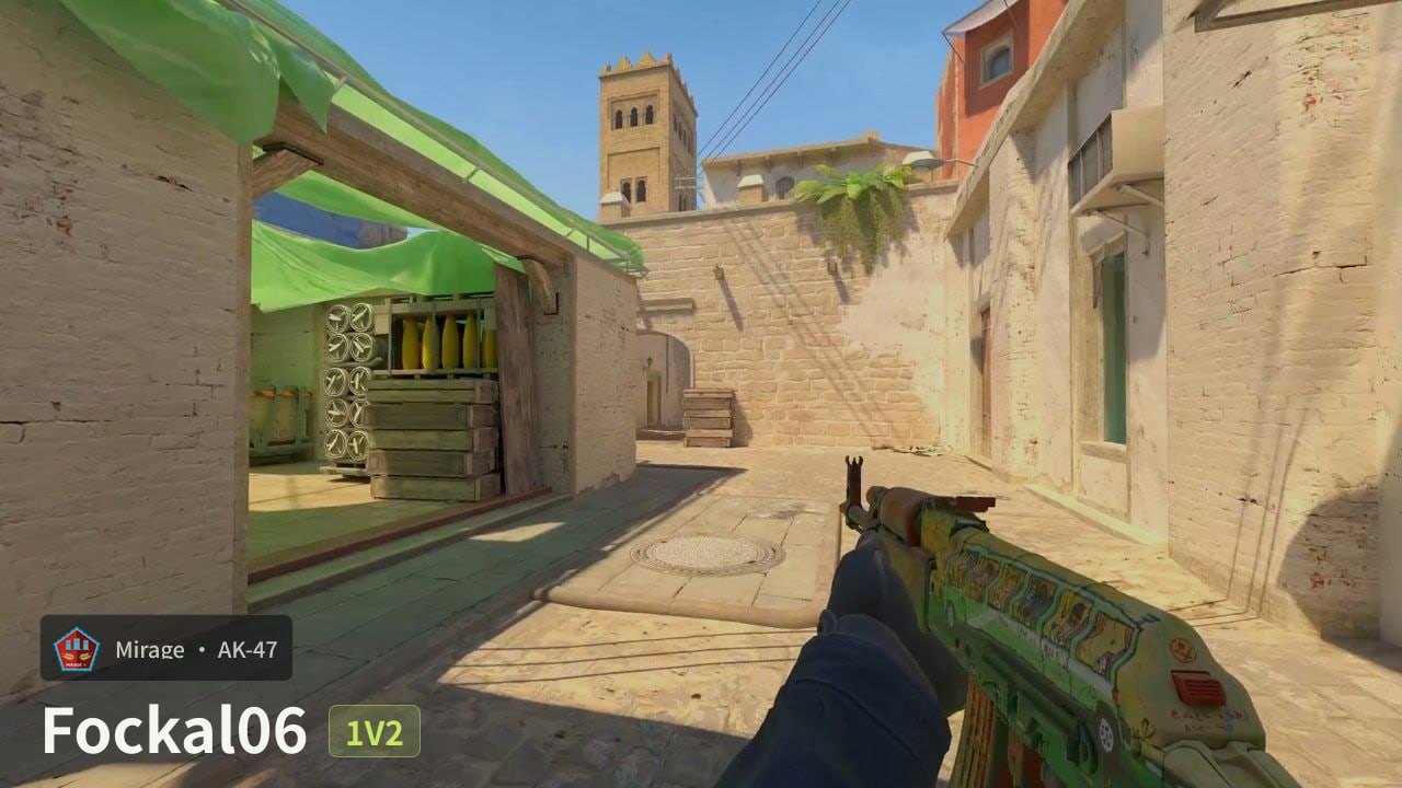 Fockal06 Triple Kill + 1v2 Clutch
