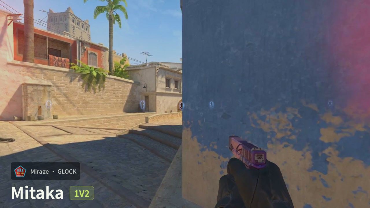 Mitaka 三杀 + 1v2 残局