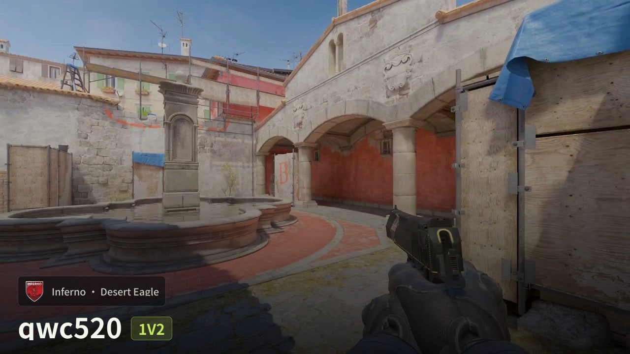 qwc520 1v2 残局
