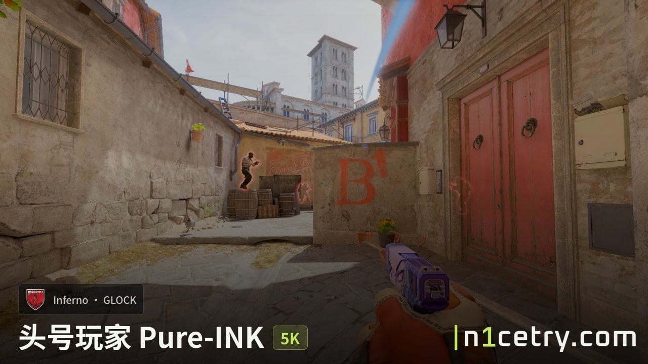 头号玩家 Pure-INK 五杀 · ASUS 1080p50 crf26 medium hosts后对比